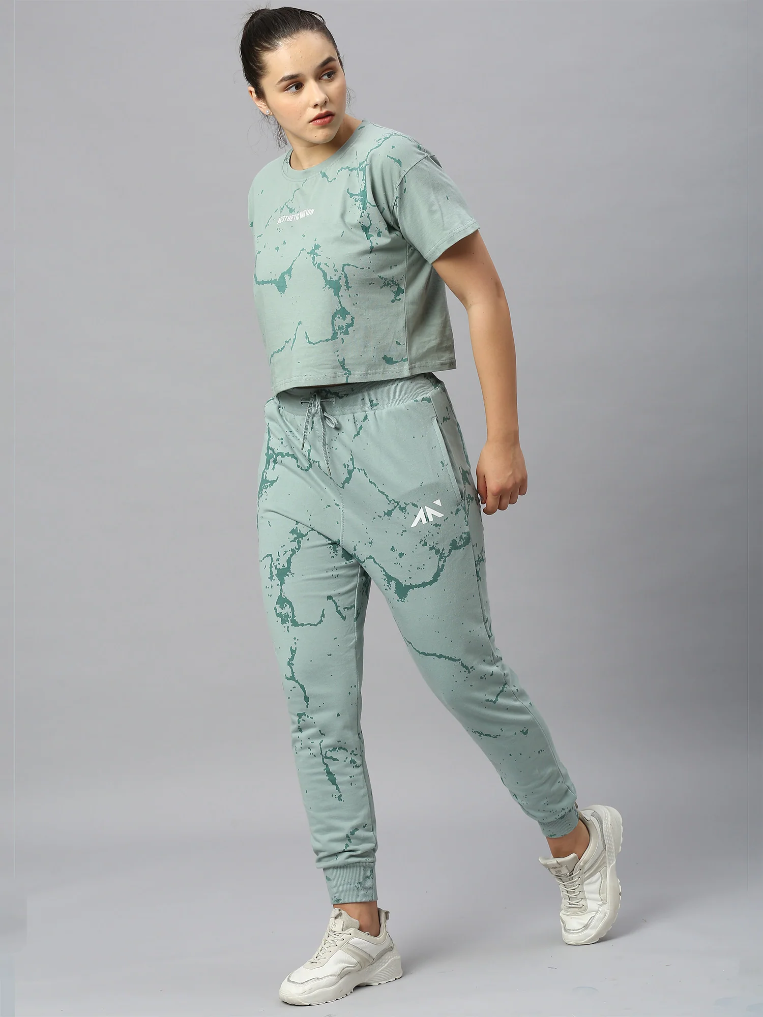 Oversized Marble Joggers - Image 3